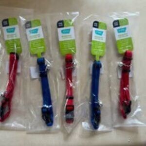 CAT COLLARS - BREAKAWAY NYLON WITH BELL Lot of 5